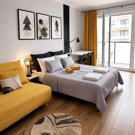 Anza Seaside - Baltea Apartments, Przymorze Privatunterkunft Danzig