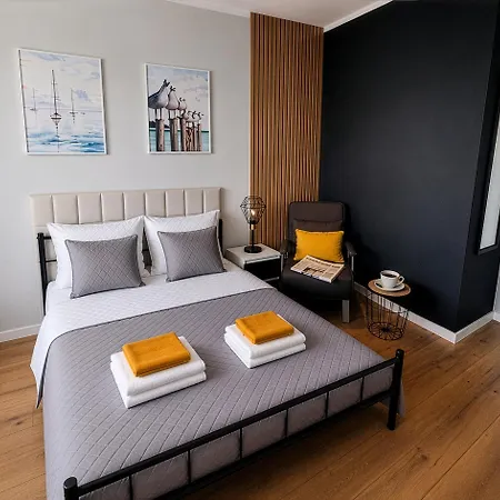 Anza Seaside - Baltea Apartments, Przymorze Quarto em Acomodações Particulares Gdańsk